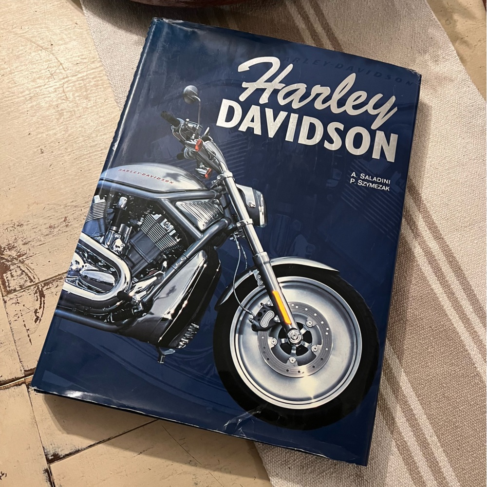Harley-Davidson Illustrated History Hardcover Coffee Table Book